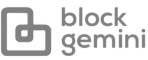 Block Gemini Logo - AI and blockchain technology consulting partner